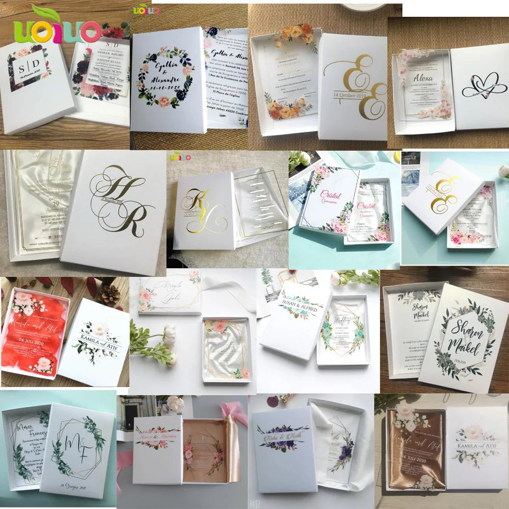 10PCS Thanksgiving Party Gift Hasma Card Transparent Acrylic Wedding Souvenir Card with Keychain Lyric A Hymn of Thanks Prayer