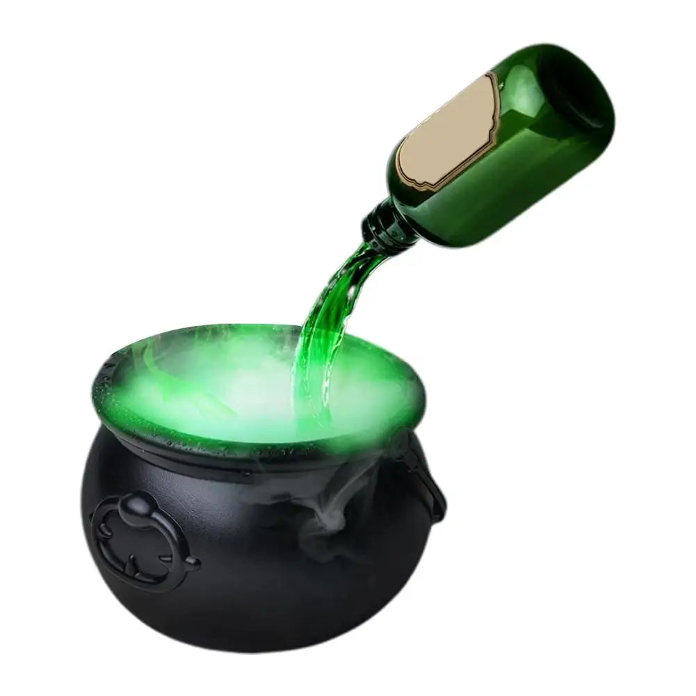 Halloween Black Witch Bowl Magic Float Bottle And Diffuser Horror House Decoration Hocus Pocus Party Scary Props Halloween Decor