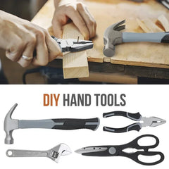 Home Tools Kits DIY Professional Hammer Scissors Wrenches Hardware Home Repair Tool Set Multifunctional Hand Tools Sets