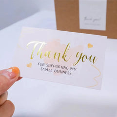 10-30pcs Thank You Cards Thanks Greeting Card Gift Decoration Appreciation Card for Small Business Wedding Shower Retailsale