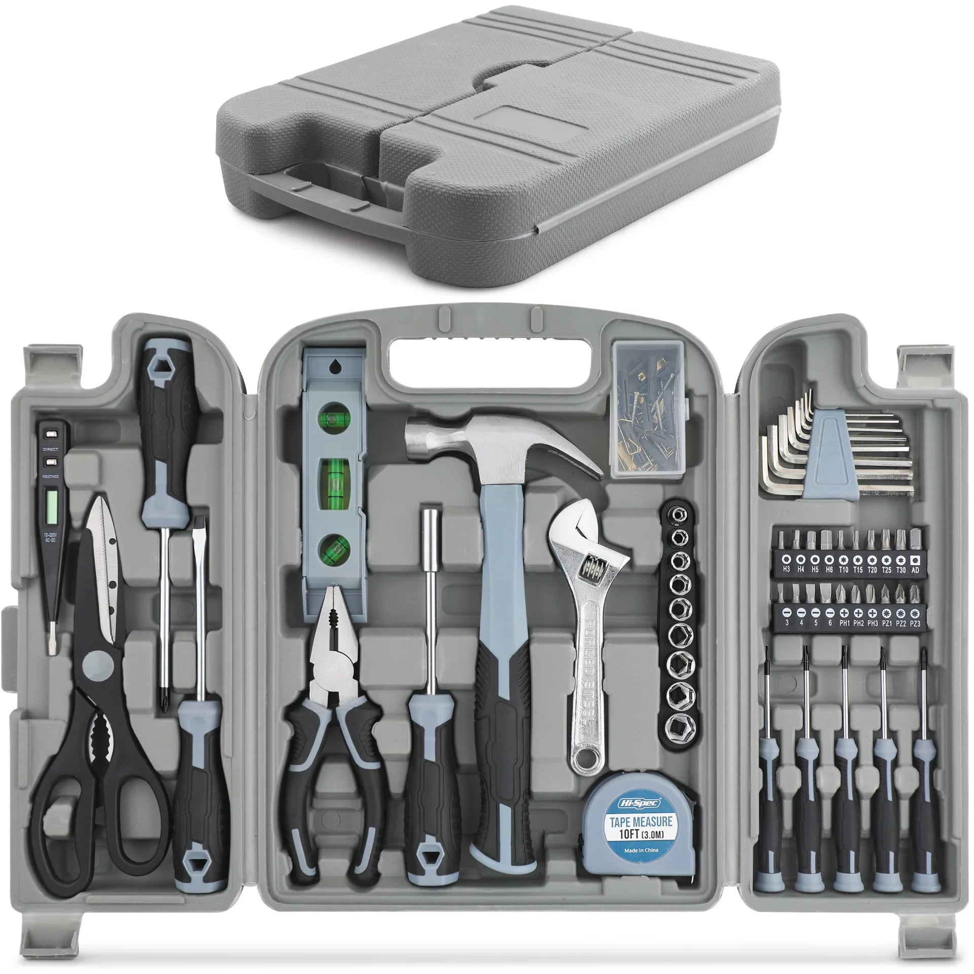Home Tools Kits DIY Professional Hammer Scissors Wrenches Hardware Home Repair Tool Set Multifunctional Hand Tools Sets
