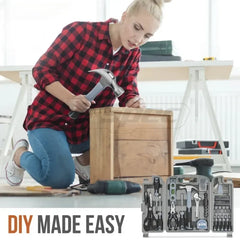 Home Tools Kits DIY Professional Hammer Scissors Wrenches Hardware Home Repair Tool Set Multifunctional Hand Tools Sets