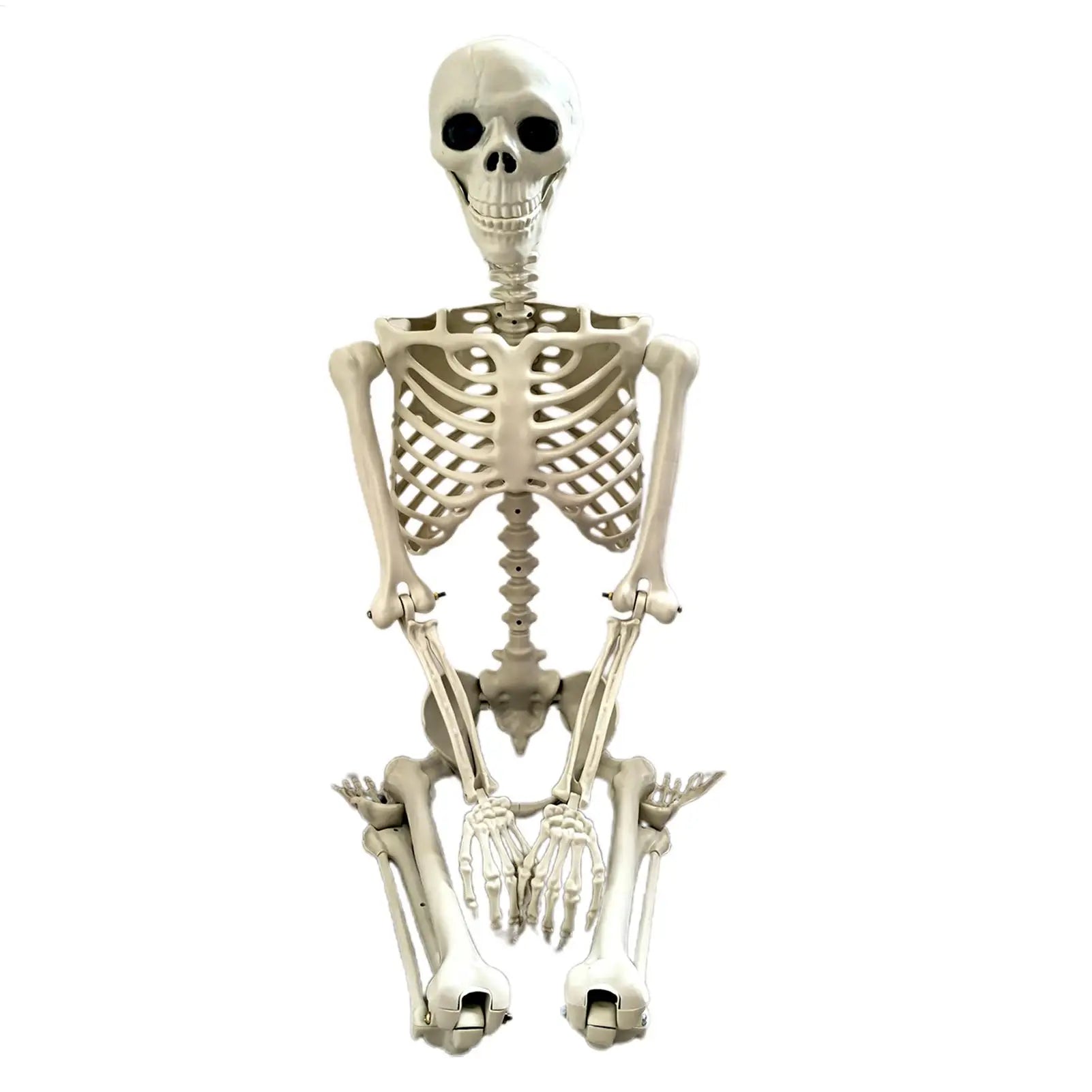 Happy Halloween Modeling Humanoid Skeleton Decorative Props Haunted House Home Bedroom Balcony Decoration Party DIY Supplies