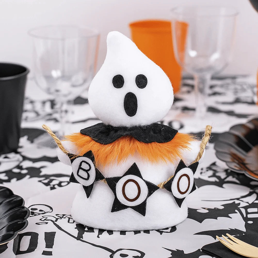 Holiday Decor Funny Halloween Ghost Doll Handicraft Soft Scary Ghost Doll Cartoon Spooky Doll Halloween