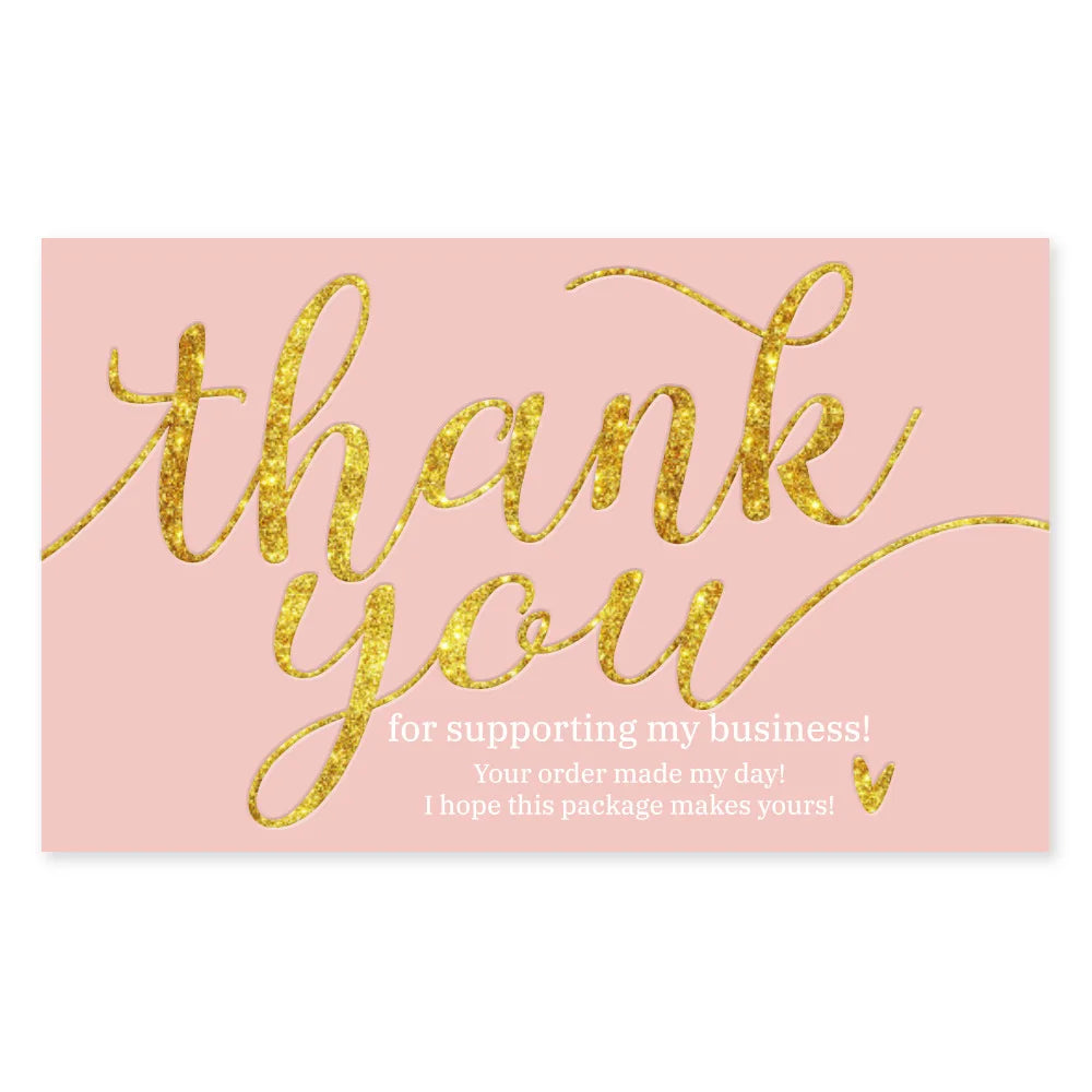 10-30pcs Thank You Cards Thanks Greeting Card Gift Decoration Appreciation Card for Small Business Wedding Shower Retailsale