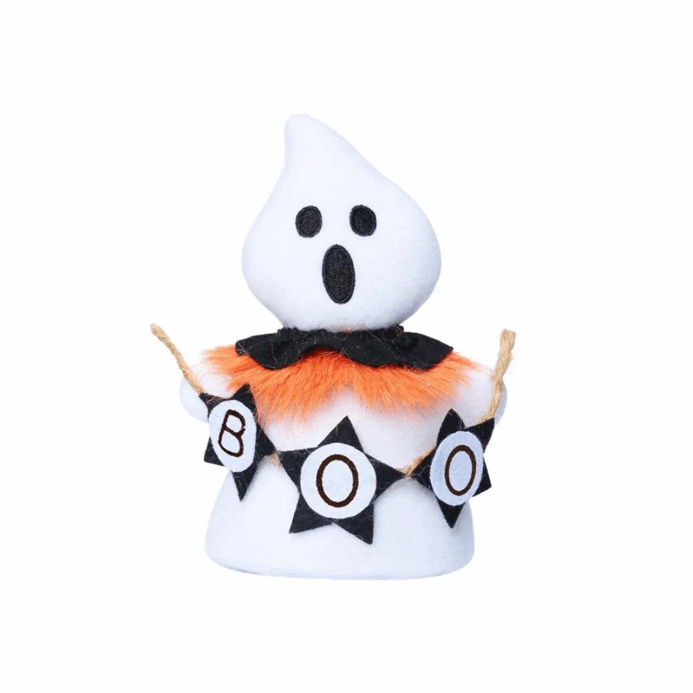 Holiday Decor Funny Halloween Ghost Doll Handicraft Soft Scary Ghost Doll Cartoon Spooky Doll Halloween