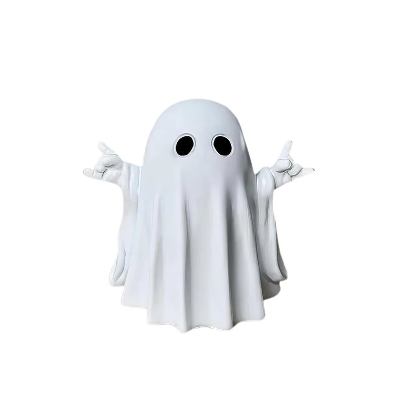 Halloween Creative Ghost Ornaments Desktop Ornament  Personalized Home Halloween Party Terrifying Atmosphere Decorations
