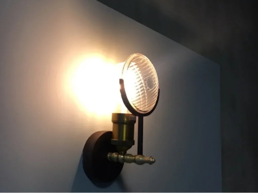 Living room American personality creative retro industrial style bedroom corridor porch bedside restaurant led wall lamp