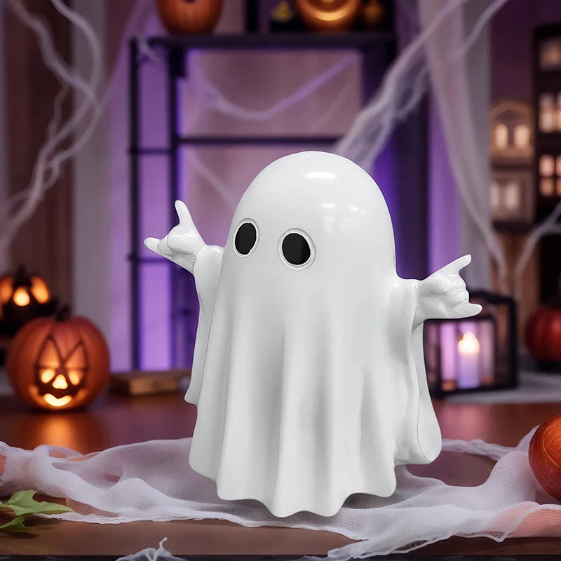 Halloween Creative Ghost Ornaments Desktop Ornament  Personalized Home Halloween Party Terrifying Atmosphere Decorations