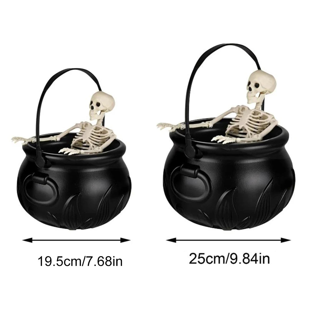 Halloween Decoration Wizard Bowl Magic Float Bottle and Diffuser Halloween Horror Skeleton Ghost Ornaments Haunted House Props