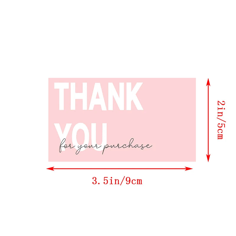 50Pcs Exquisite Thank You Cards,Elegant And Professional Design,Perfect For Thanksgiving,Wedding, Graduation,Thank You Card