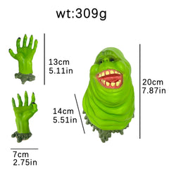 Halloween Ghostbusters Resin Wall Decor Party green gluttonous ghost ornaments Halloween Inflatable Red Ghost Glowing Decoration