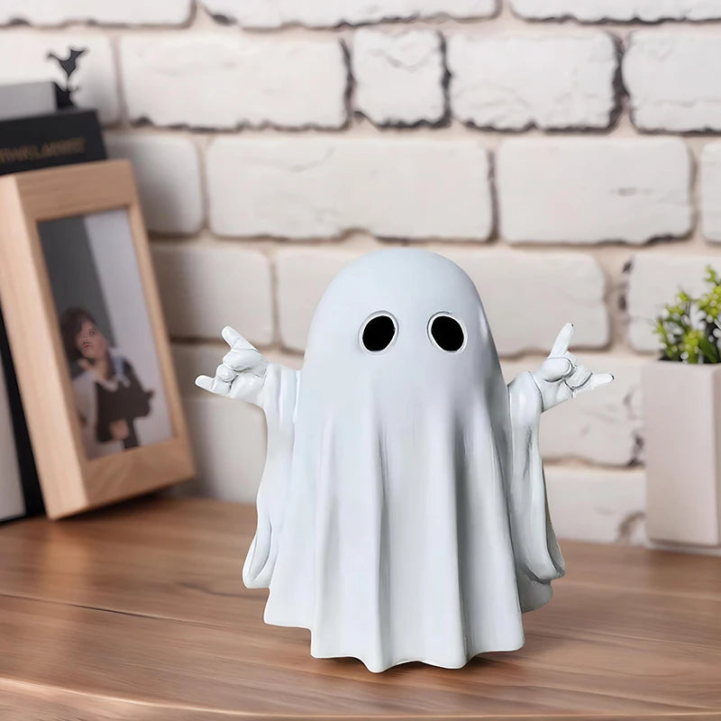 Halloween Creative Ghost Ornaments Desktop Ornament  Personalized Home Halloween Party Terrifying Atmosphere Decorations