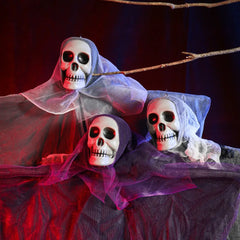 Halloween Ghost Decor Skull Artificial Arm Ghostface Yard/garden Outdoor Decoration Horror Halloween Day of The Dead Props