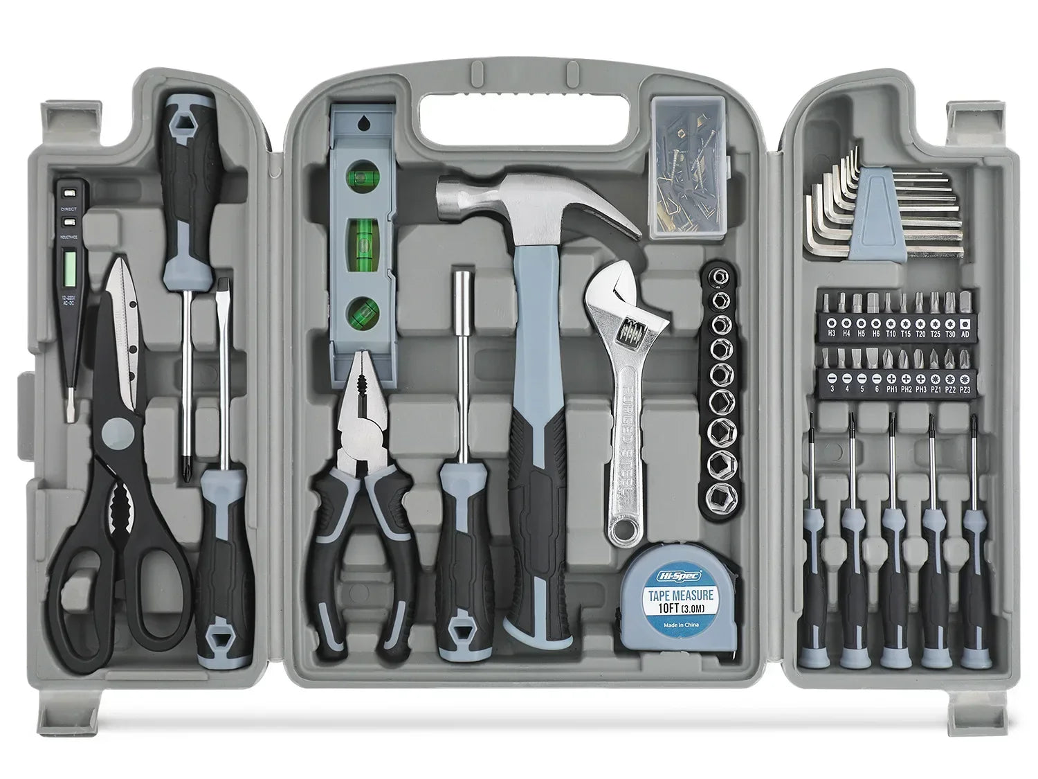 Home Tools Kits DIY Professional Hammer Scissors Wrenches Hardware Home Repair Tool Set Multifunctional Hand Tools Sets