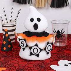 Gift Ornament Funny Halloween Ghost Doll Handicraft Soft Spooky Doll Cartoon Scary Ghost Figurines Ghost Festival Decor