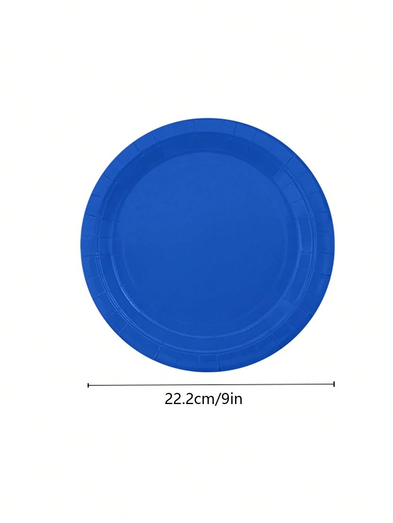 Party Supplies Set Include Paper Plastic Spoons Forks Knives 9/7 Inch Disposable Dinner Dessert Plates