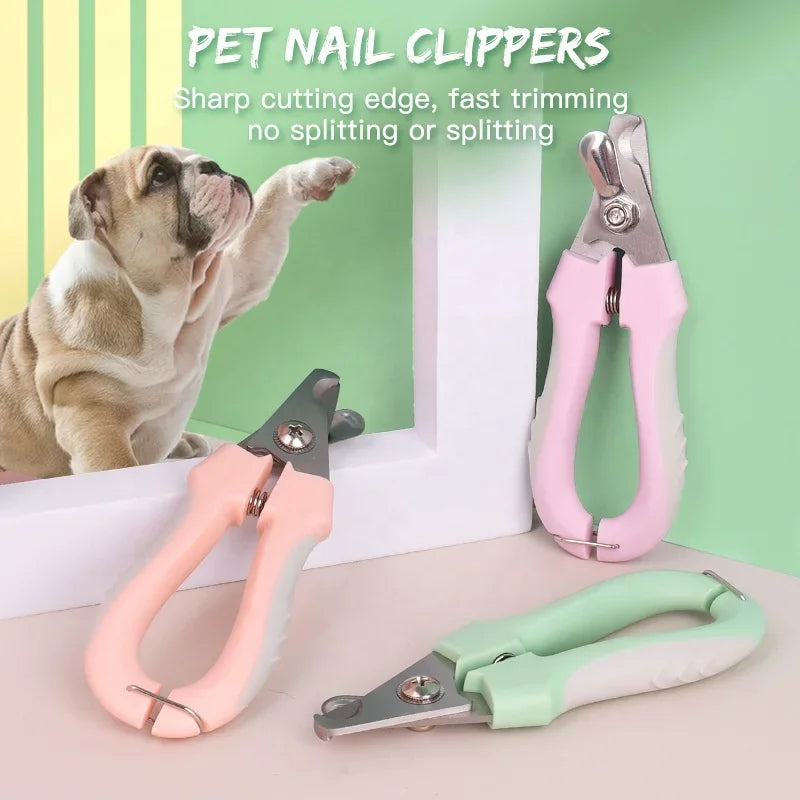 Nail Clippers for Pet Cleaning and Grooming Supplies, Dog and Cat Nail Clippers, Pet Accessories