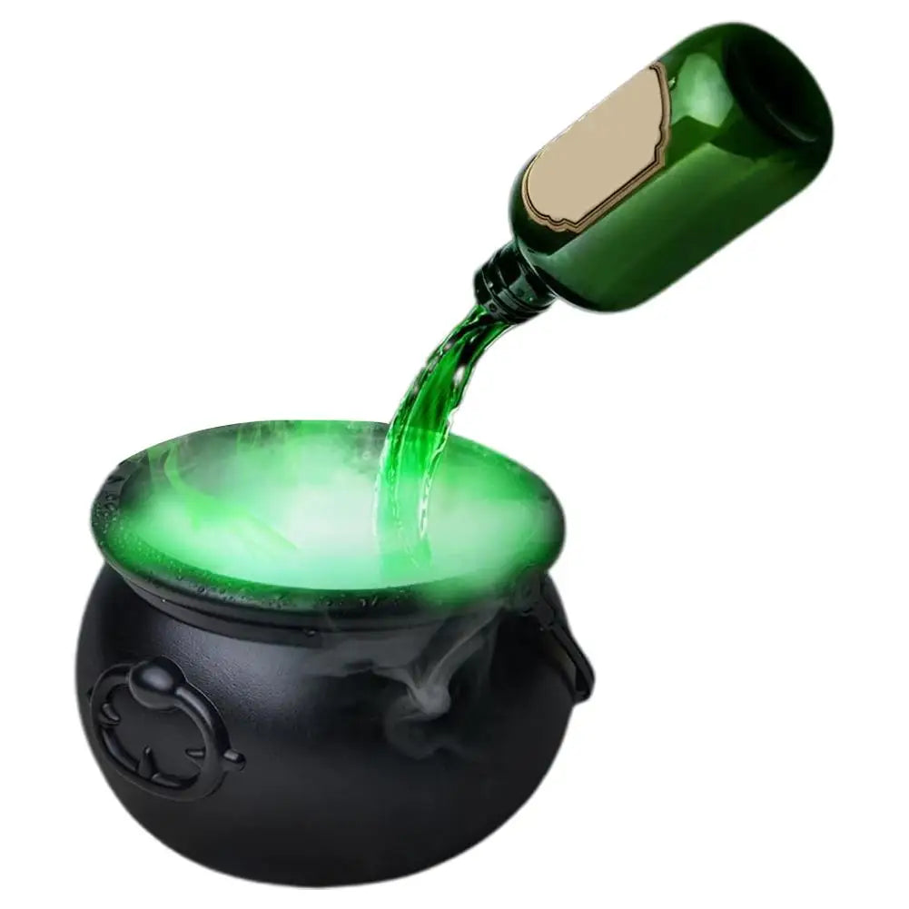 Halloween Black Witch Bowl Magic Float Bottle And Diffuser Horror House Decoration Hocus Pocus Party Scary Props Halloween Decor