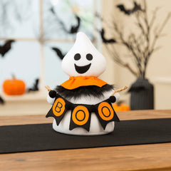 Gift Ornament Funny Halloween Ghost Doll Handicraft Soft Spooky Doll Cartoon Scary Ghost Figurines Ghost Festival Decor