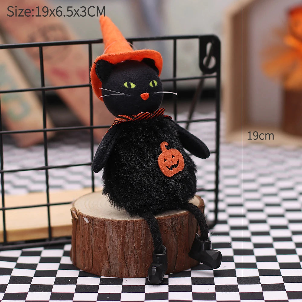Halloween Decorations Doll Bar Decor Pumpkin Ghost Witch Pendant Scary Halloween Kids Gift Halloween Party Decoration for Home