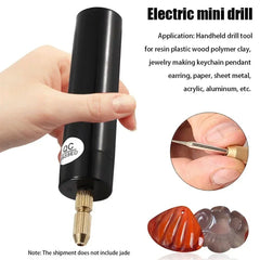 DIY Electric USB Electric Drill Handheld Mini Electric Drill Tools For Epoxy Resin Jewelry Making Wood Craft Engraving Pen Tool