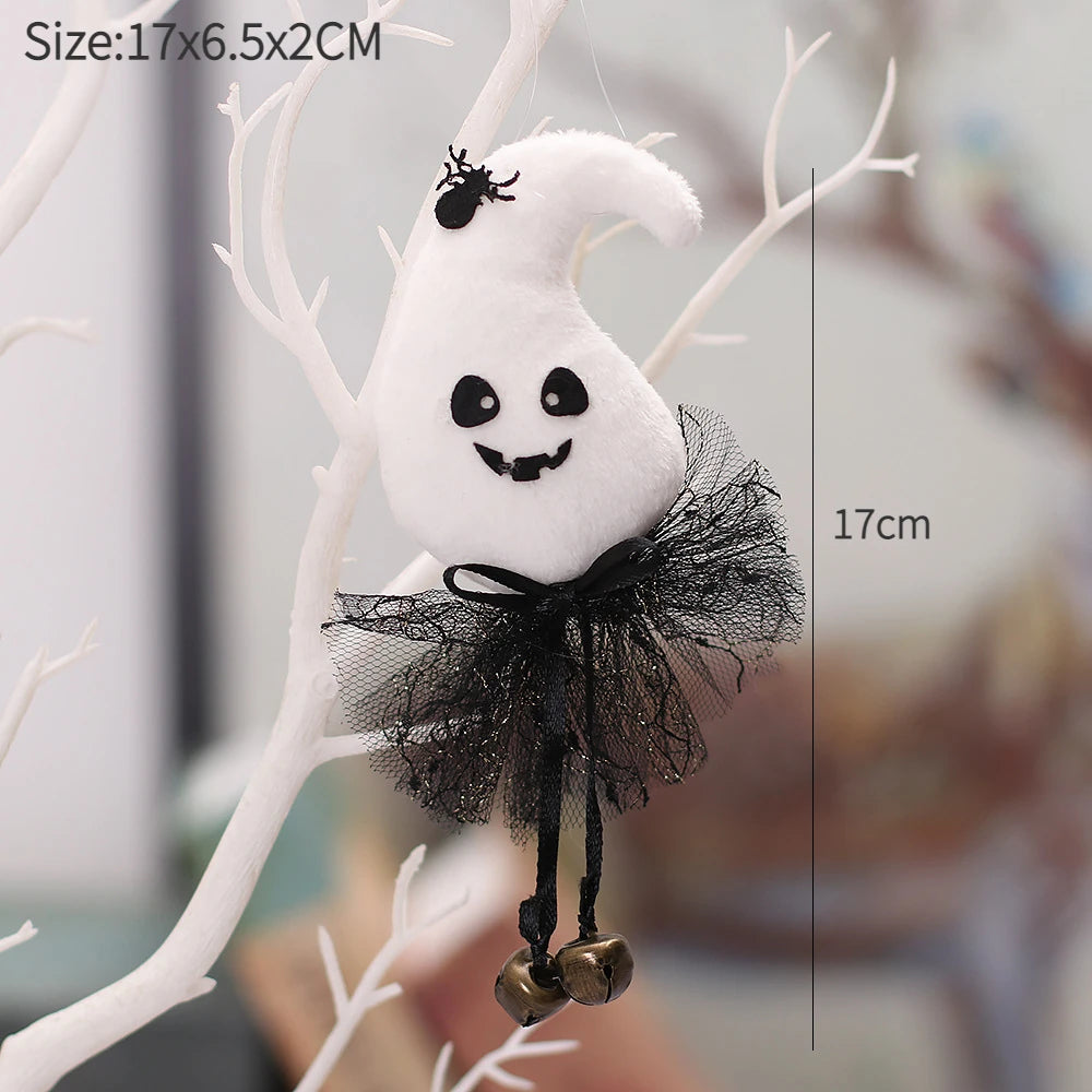 Halloween Decorations Doll Bar Decor Pumpkin Ghost Witch Pendant Scary Halloween Kids Gift Halloween Party Decoration for Home
