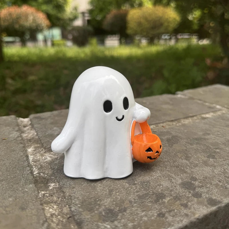 Halloween Creative Ghost Ornaments Desktop Ornament  Personalized Home Halloween Party Terrifying Atmosphere Decorations