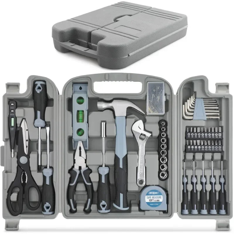 Home Tools Kits DIY Professional Hammer Scissors Wrenches Hardware Home Repair Tool Set Multifunctional Hand Tools Sets