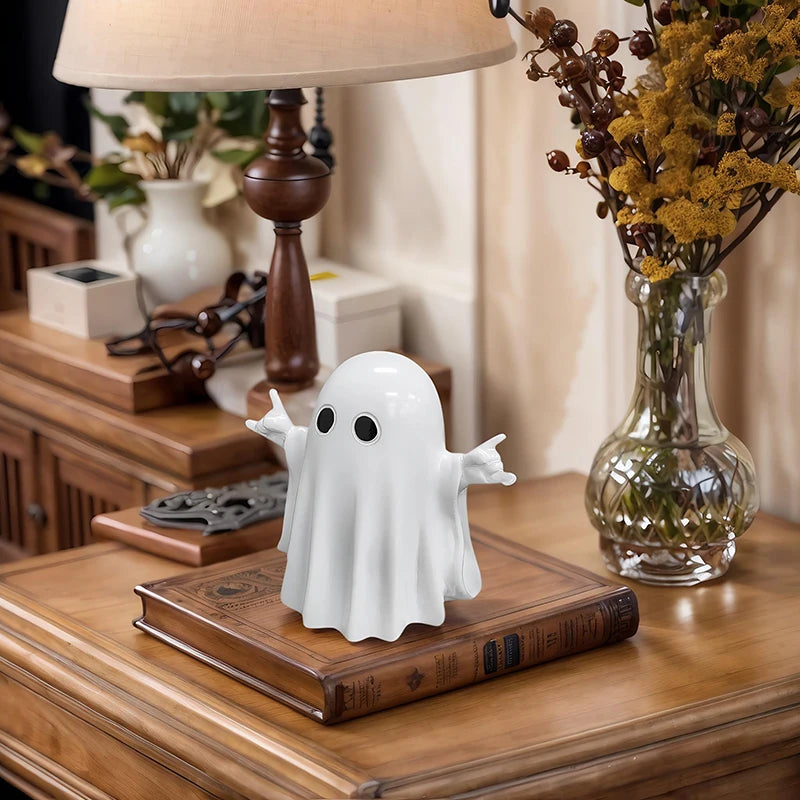 Halloween Creative Ghost Ornaments Desktop Ornament  Personalized Home Halloween Party Terrifying Atmosphere Decorations