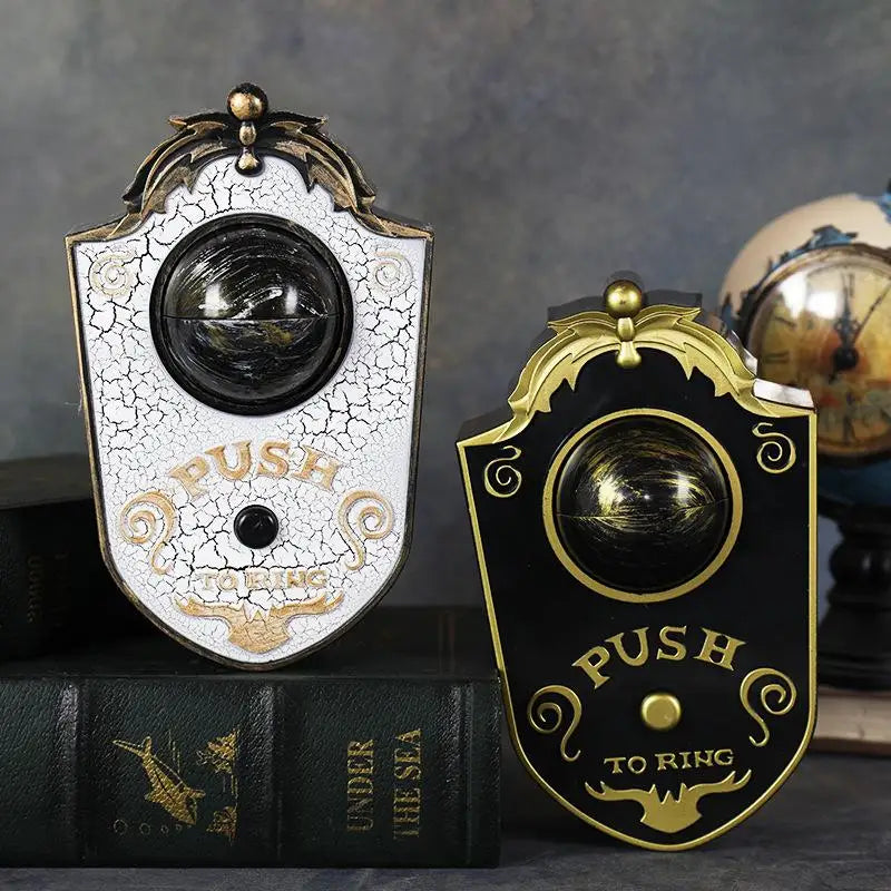 Halloween Decoration One-eyed Doorbell Horror Props Ghost's Day Glowing Home Hanging Electric Luminous Sounding Eyeball Doorbell