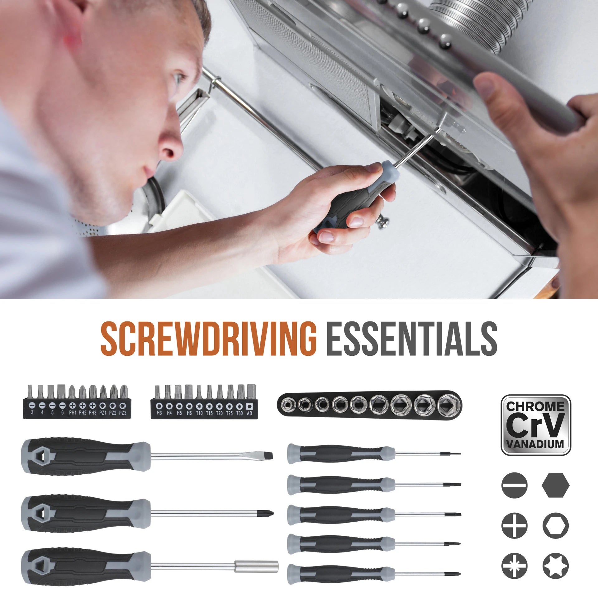 Home Tools Kits DIY Professional Hammer Scissors Wrenches Hardware Home Repair Tool Set Multifunctional Hand Tools Sets